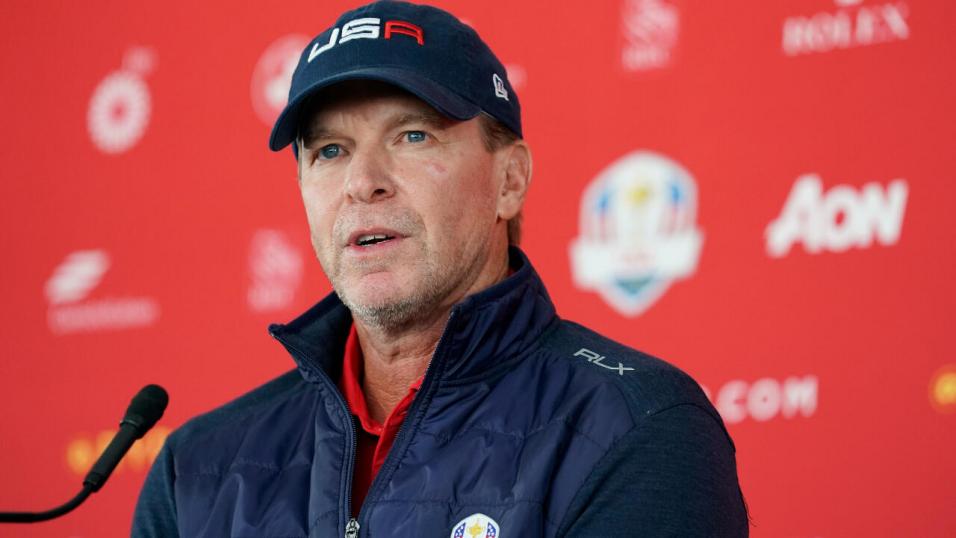 US skipper Steve Stricker